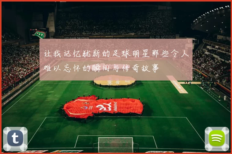 让我记忆犹新的足球明星那些令人难以忘怀的瞬间与传奇故事