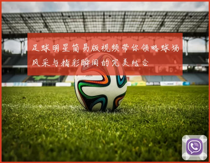 足球明星简易版视频带你领略球场风采与精彩瞬间的完美结合